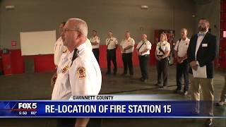 Relocated Gwinnett County Fire Station 15 opens