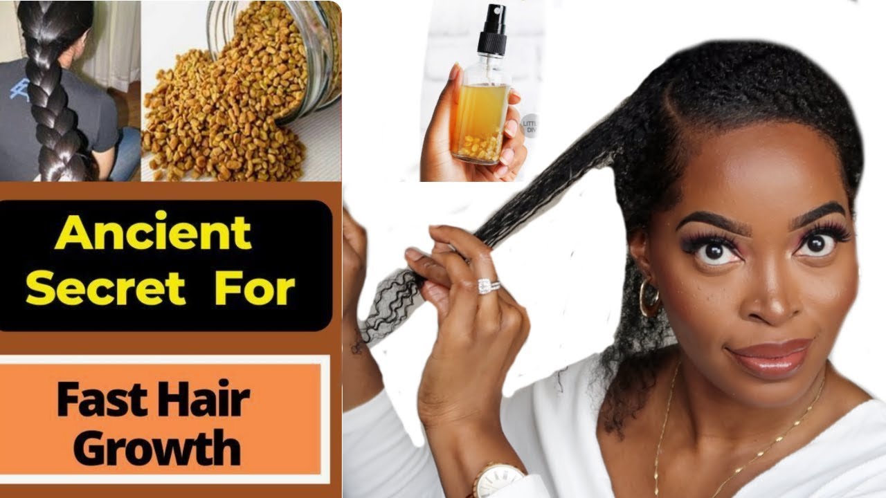 Miracle Fast HAIR GROWTH treatment for MASSIVE Hair Growth😱 Fenugreek Seeds  | MsNaturally Mary - YouTube