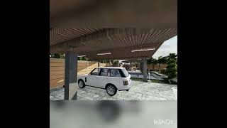 Проект одноэтажный  загородный дом видео анимация #хештег #архитектура #проектированиедомов