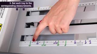 1611 Tabletop Automatic Paper Folding Machine