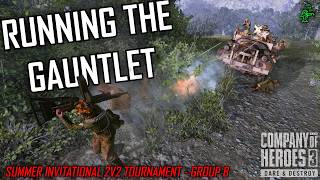SUMMER INVITATIONAL CoH3 2v2 Tournament | Reakly & Vulpa vs Oziligath & DexN | ft. Olvadi