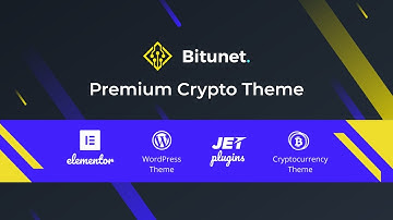Bitunet - Premuim Cryptocurrency Ready-to-Go Website Offer