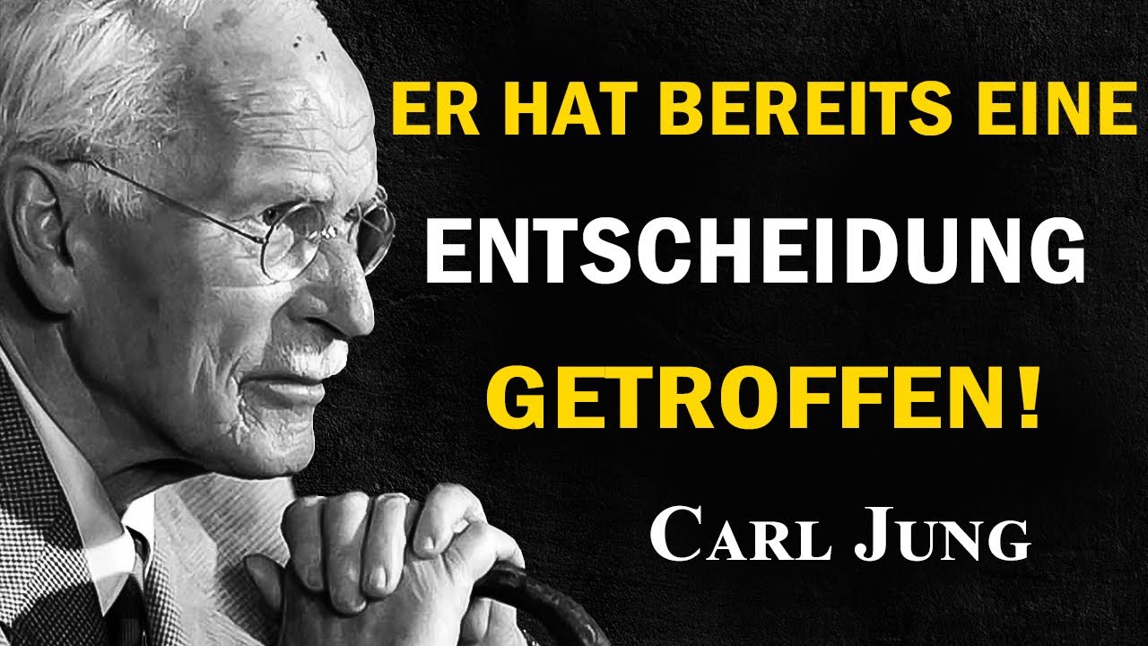 Diese Person hat bereits eine Entscheidung getroffen — sie kommt dir entgegen | Carl Jung