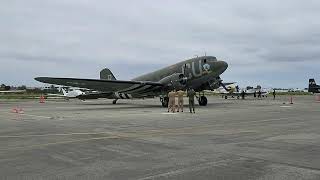C-47 D-Day Doll Startup at KTOA