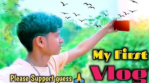 My First Vlog ❤️ || My First Vlog 2024 || Awara Chhotu Vlogs