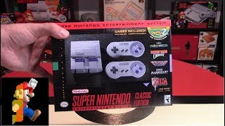 Super Nintendo: Classic Edition Unboxing on Launch Day | Nintendo Collecting