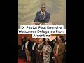 Dr Pastor Paul Enenche Welcomes Delegates From Argentina At Destiny Recovery Convention 2026 Day 1