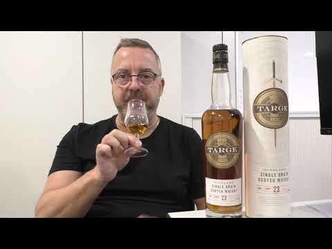 single - „Review Ep.104, TARGE old, (Highland),alc.40% GRAIN whisky 12 YouTube (LIDL) YEAR