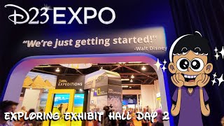 D23 Expo 2022- Exploring Exhibit Hall (Day 2)