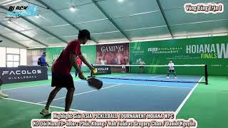 Highlight ASIA PICKLEBALL TOURNAMENT HOIANA WPC | Đôi Nam 19+ Inter | Khang /Tuấn vs Gregory /Daniel