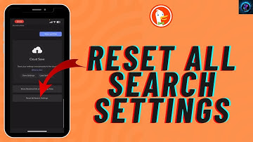 How to Reset All Search Settings in DuckDuckGo 2024 | Start Fresh