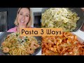 THREE 10 MINUTE MEALS - PASTA 3 WAYS | Kerry Whelpdale