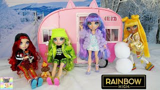 Full Movie  Rainbow High Dolls on a Camping Trip During Winter Break