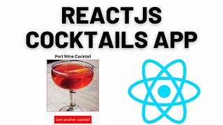 Create Cocktails App With ReactJS & TheCocktailDB | React Hooks | Axios | ReactJS Tutorial screenshot 3