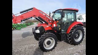 2016 Case IH Farmall 75C 4x4 Tractor For Sale, Cab & Loader! 660 Hours!