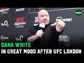 Dana White talks Paddy Pimblett, Tom Aspinall and Molly McCann | UFC London