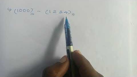 Subtraction Using 10