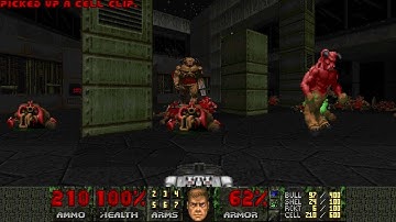 Doom 2 - 1000 Lines 3 (Map 9: Martian Midnight) UV-Max Blind (Author: DMPhobos)