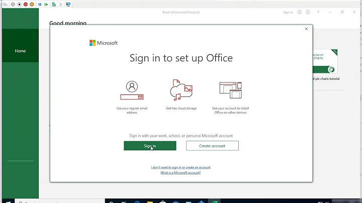 Office 365 Activation from Home Computer