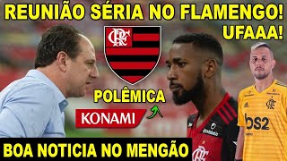 ROGÉRIO CENI FAZ REUNIÃO SÉRIA NO FLAMENGO! PROBLEMA COM PATROCINADOR! BOA NOTÍCIA NO MENGÃO! E+