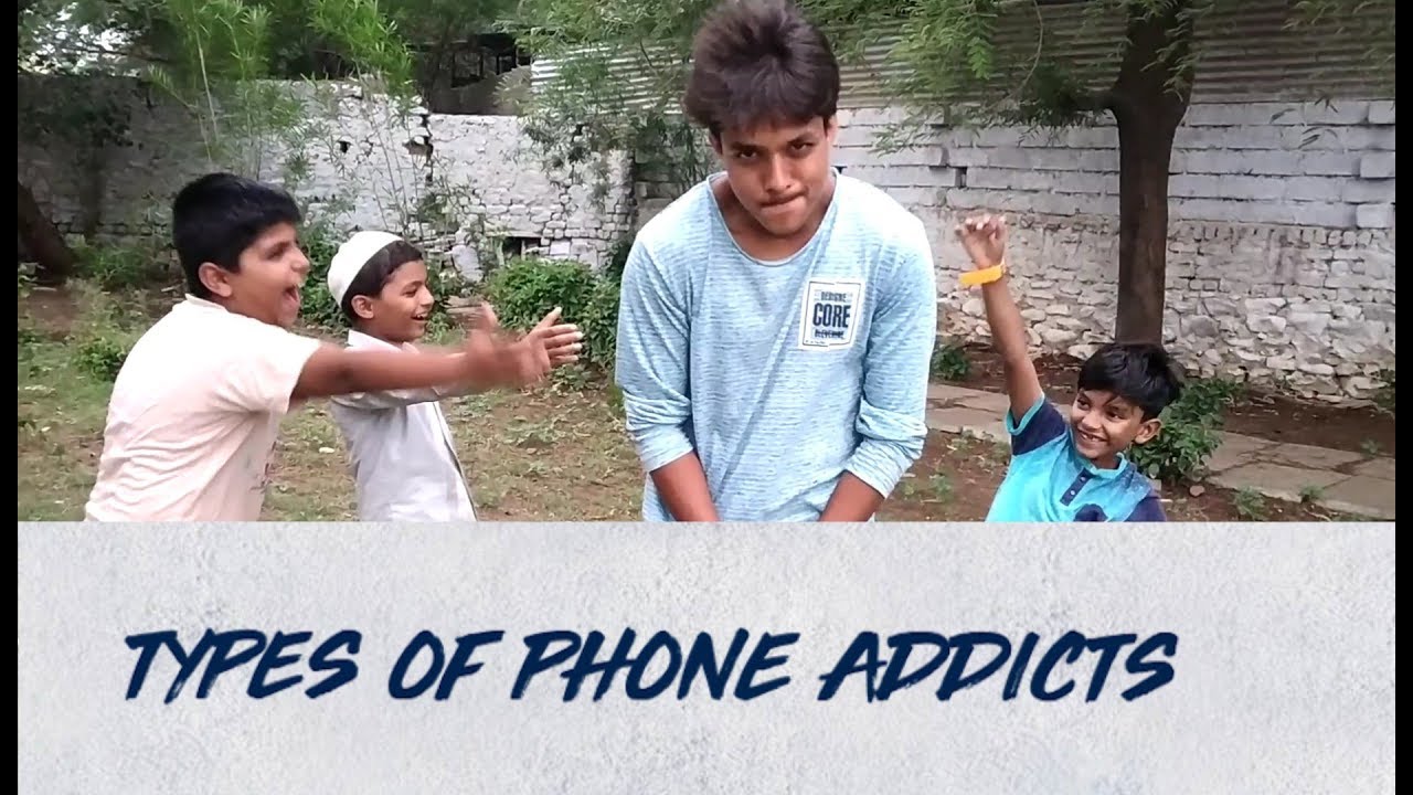types of phone addicts - YouTube