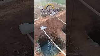 Isolated pad footing method of foundation. the reward for good work is more work.