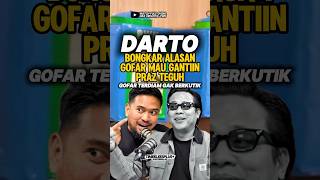Gofar is silent, all cards are opened by Darto‼️🤣 #gofarhilman #trending #podcast #viral #darto #fyp