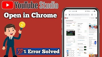 How to open YouTube Studio in Chrome | YouTube Studio in Desktop Version in Mobile | In Hindi