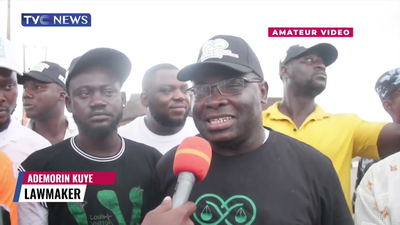 (WATCH) Lawyers Mobilize Support For Bola Tinubu