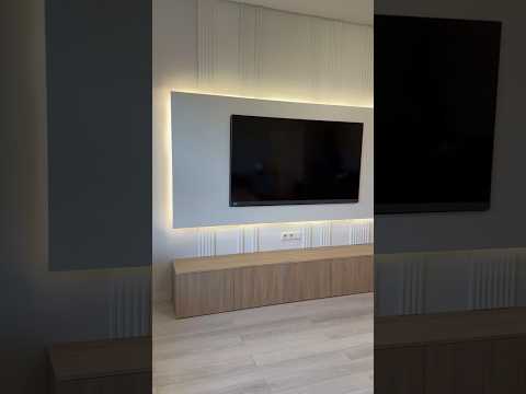 Тв тумба для тв зоны в гостиной. #мебельназаказ #interiordesign