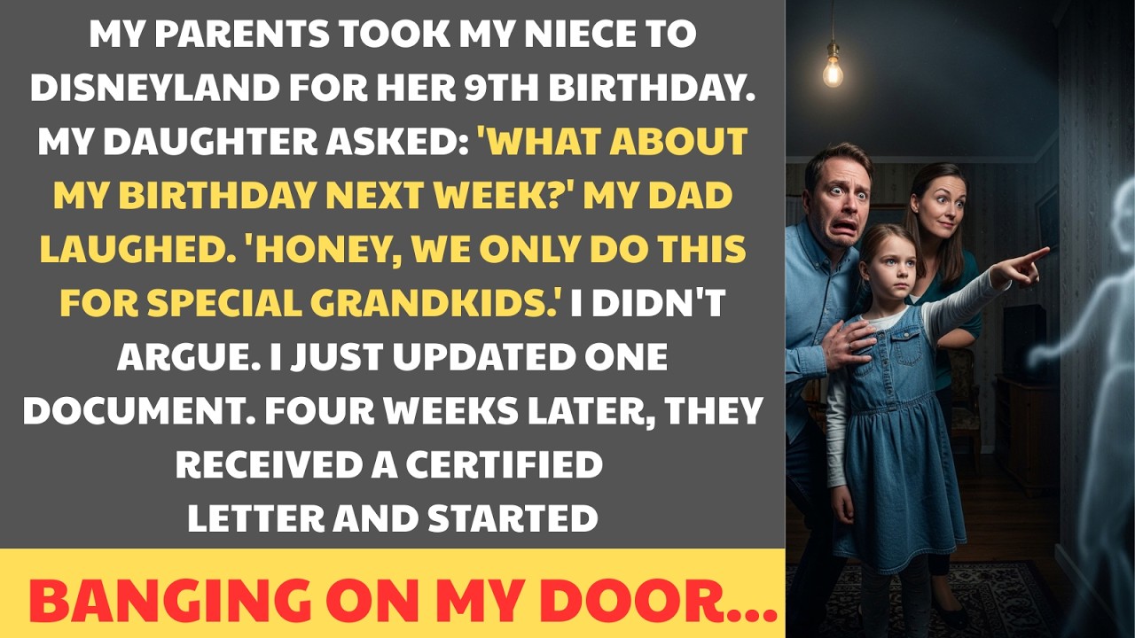 Dad Told My 8-Year-Old She Wasn't Special Enough. Four Weeks Later He Was Begging at My Door