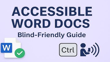You’re Doing It Wrong: How to Create Accessible Word Documents that Everyone Can Read