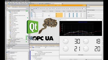 8- Developing an HMI program for Siemens PLC using Python and OPC UA