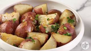 Pommes de terre rôties au miel