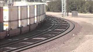 WB BNSF Intermodal Train Arrives @ Barstow CA