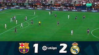 FC Barcelona vs. Real Madrid [1-2] • LaLiga Santander 2023/24 • Full Match Streaming - Gameplay