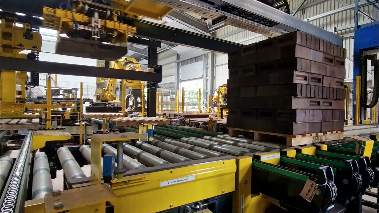 KELLER HCW - Entladung und Verpackungsanlage / Unloading and packaging plant