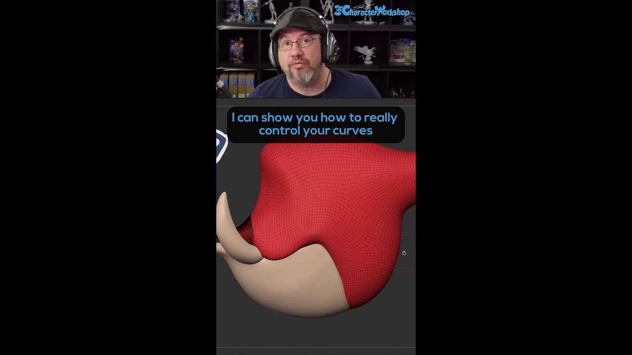 ZBrush: Как создать кривую с помощью маски