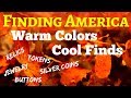 Warm Colors Cool Finds - Metal Detecting Silver Coins Relics Jewelry Minelab Etrac Equinox