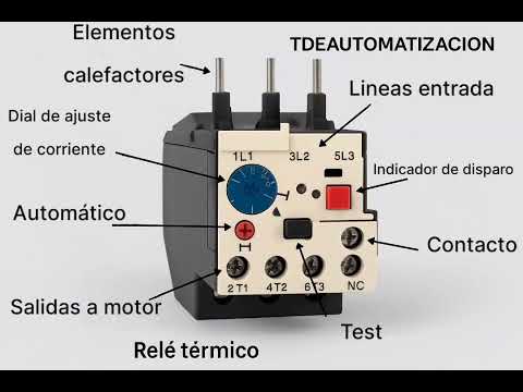 Relé Térmico Trifásico: Protege tu motor en segundos, somos TdeAutomatización