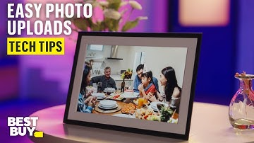 Display Life’s Special Moments with an Aura Carver 10″ Digital Photo Frame – Tech Tips from Best Buy