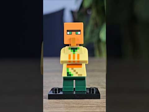 🌾 Farmer Villager - min075 - Minecraft #lego #shorts