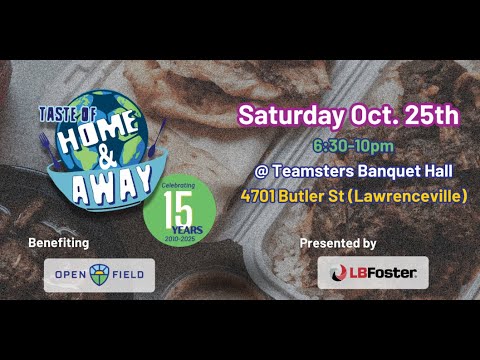 Open Field's 2024 Taste of Home & Away Event Recap - YouTube