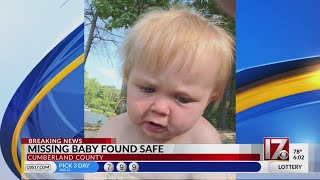 Missing 1-year-old baby girl found safe with man in Cumberland County, deputies say