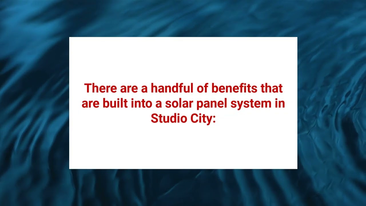 ⁣Solar Unlimited : Eco-Friendly Solar Panel in Studio City, CA