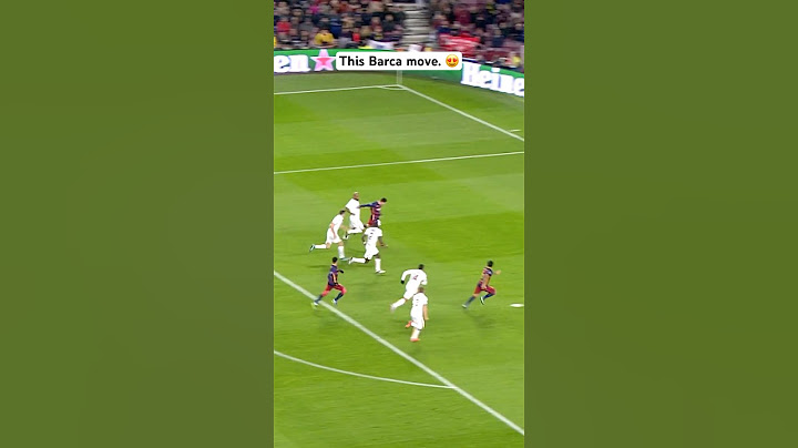 A Barca style of play 😍