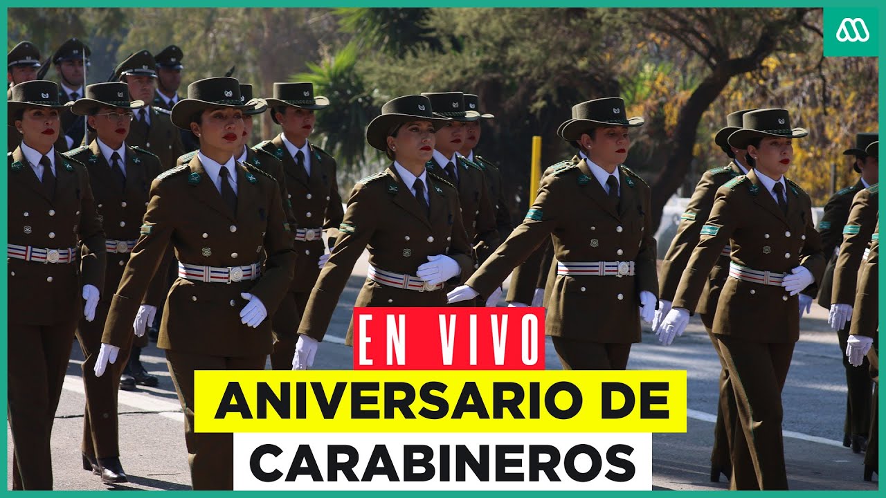 EN VIVO | Aniversario de Carabineros: Señal oficial