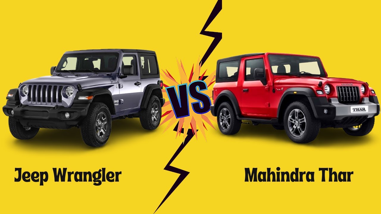 Mahindra Vs Jeep - Legal Battle | Why does Mahindra Thar resemble the Jeep  Wrangler? - YouTube