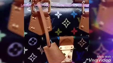 How to spot a Authentic Louis Vuitton Multicolor Speedy 30
