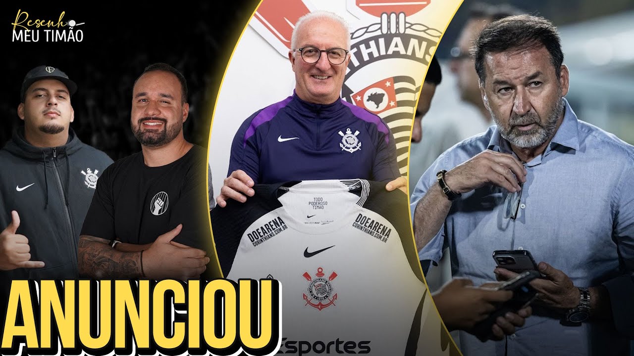 CORINTHIANS OFICIALIZA TREINADOR DORIVAL JUNIOR | CONSELHO VOTA AS ...